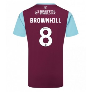 Burnley Josh Brownhill #8 Domácí Dres 2024-25 Krátký Rukáv